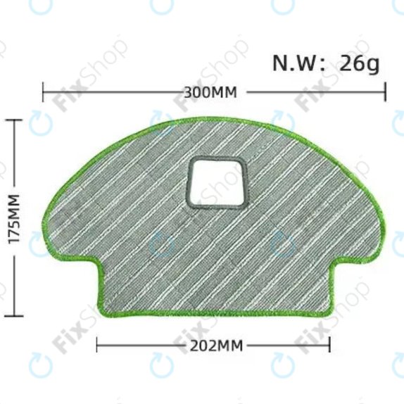 Πανί σφουγγαρίστρας, 2 τεμ. για iRobot Roomba Combo 1138
