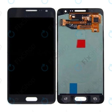 Οθόνη με οθόνη αφής για Samsung A3, A300F, Μαύρο, Black, Aftermarket
