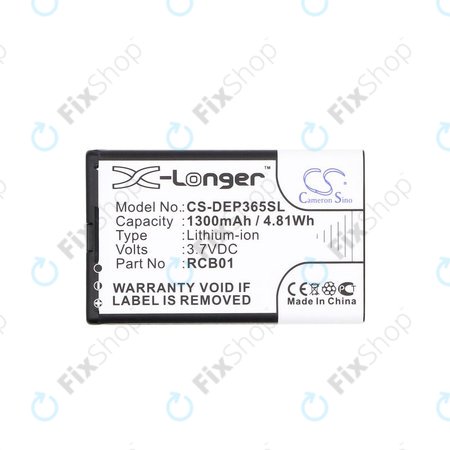 Μπαταρία για Doro Primo 365, 1300mAh, Li-Ion, 3.7V, RCB01, HQ