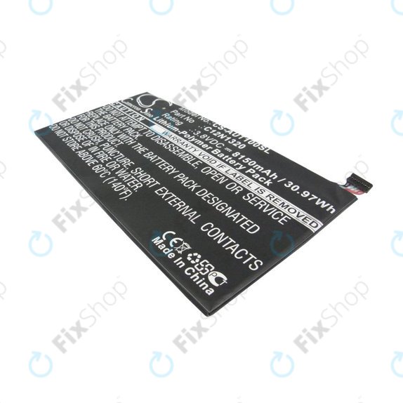 Μπαταρία για Asus Transformer Book T100, 8150mAh, Li-Pol, 3.8V, C12N1320, HQ