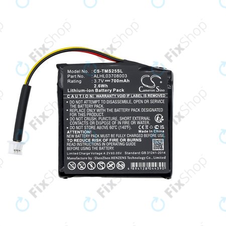 Μπαταρία για TomTom Star 20, 700mAh, Li-Ion, 3.7V, ALHL03708003, HQ