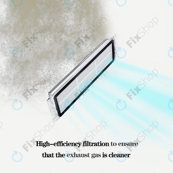 Φίλτρο Σκόνης (2τμχ) για Xiaomi Roborock S5 (Mijia 1S) | S5 Max | S6 | S6 MaxV | S6 Pure | E4 | E5 | Mi Robot Vacuum Mop 1S | Xiaowa E2 | E3 | Lite C10