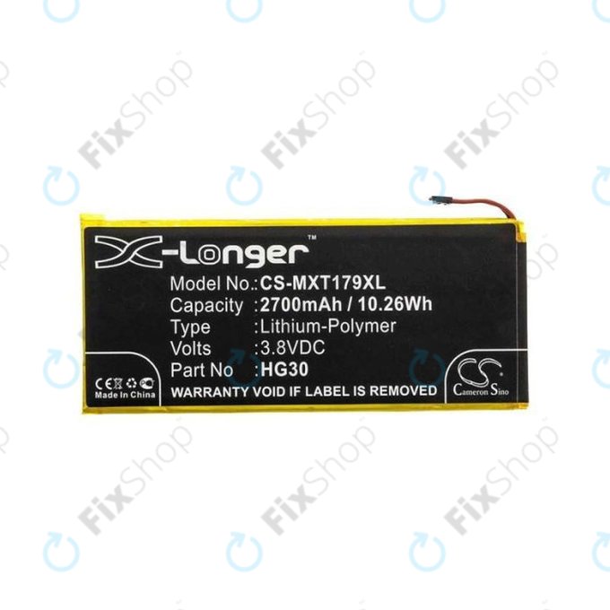 Μπαταρία για Motorola Moto G5S Plus XT1805, HG30, 2700mAh, HQ