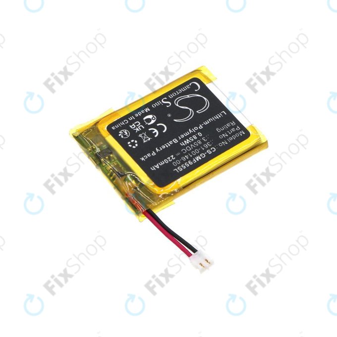 Μπαταρία για Garmin Forerunner 955 Solar, 220mAh, Li-Pol, 3.85V, 361-00146-00, HQ