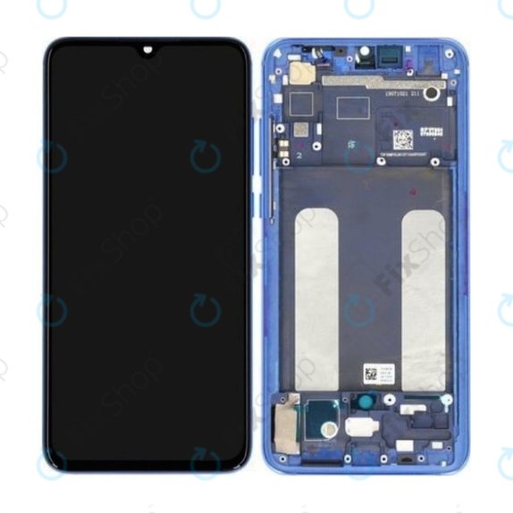 Συγκρότημα οθόνης για Xiaomi Mi 9 Lite, Aurora Blue, Service Pack