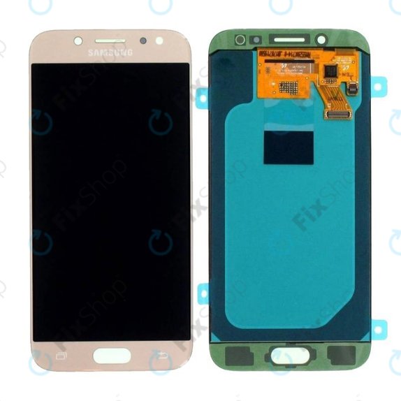 Οθόνη με οθόνη αφής για Samsung J5, J530F, 2017, GH97-20738C, GH97-20880C, Gold, Service Pack
