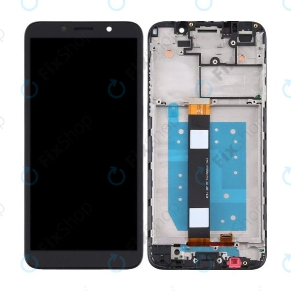 Συγκρότημα οθόνης για Motorola Moto E6 Play, Μαύρο, Black, Aftermarket