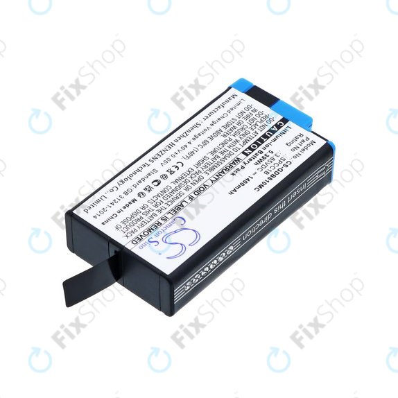 Μπαταρία για GoPro Max, Max 360, Acbat-001, 1400mAh, Li-Ion, 3.85V, SPCC1B, HQ