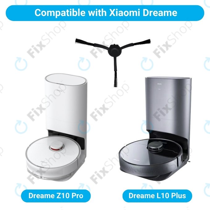 Πλαϊνή βούρτσα, 2 τεμ. για Xiaomi Dreame Z10 Pro, L10 Plus