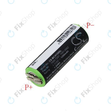 Μπαταρία για Moser Chromini 1591, Ermila Bella 1590, 1200mAh, Ni-MH, 1.2V, 1590-7291, HQ