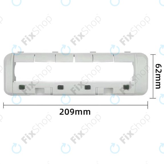 Κάλυμμα Κύριας Βούρτσας για Xiaomi Mi Robot Vacuum Mop X10+ | Dreame-series | λευκό | white