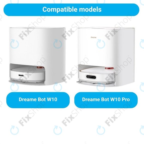 Σετ ανταλλακτικών για Xiaomi Dreame Bot W10, W10 Pro (1x Κύρια βούρτσα, 2x Φίλτρα, 2x Πλευρικές βούρτσες, 2x Πανιά σφουγγαρίσματος)