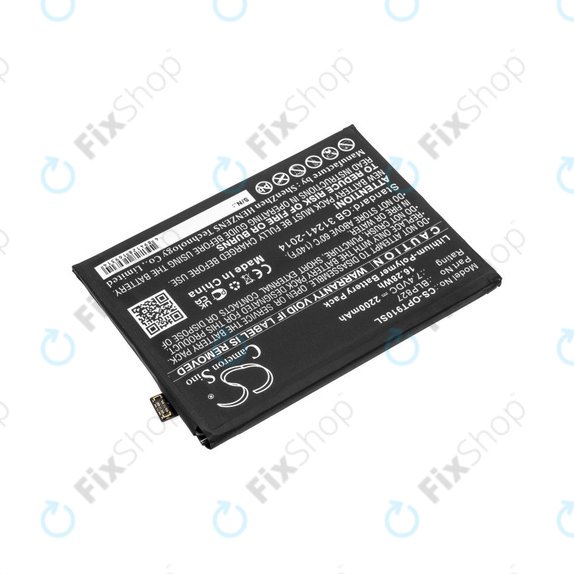 Μπαταρία για OnePlus 9 Pro LE2121 LE2125, 2200mAh, Li-Pol, 7.4 V, BLP827, HQ
