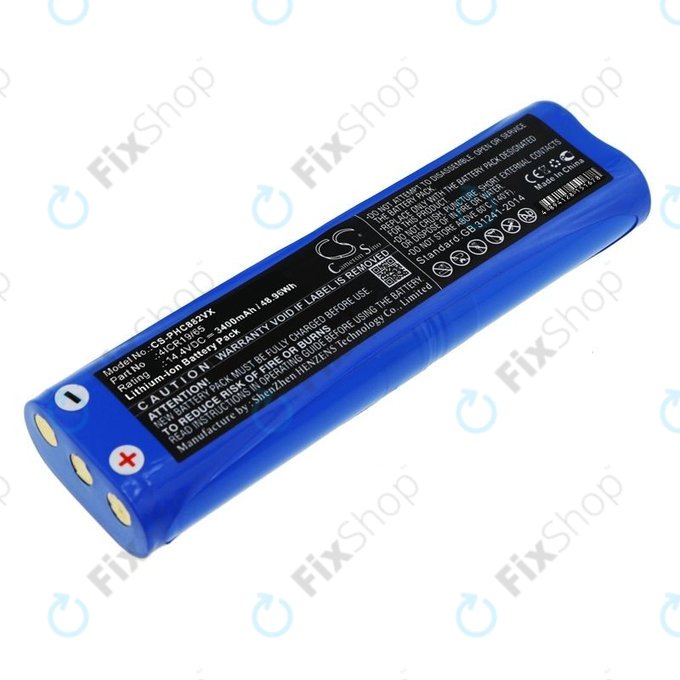 Μπαταρία για Philips SmartPro Active FC8810, FC8820, FC8830, 4ICR19/65, 14.4V, 3400mAh, HQ