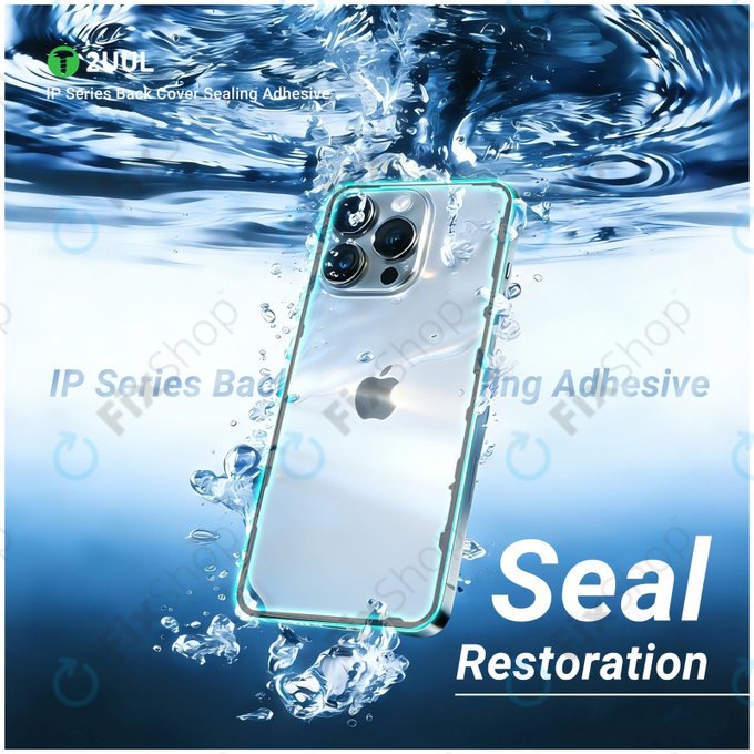 Ταινία Συγκόλλησης Στεγανοποίησης Πίσω Γυαλιού για iPhone 15 Pro Max, 2UUL BA15PM, (5τμχ)