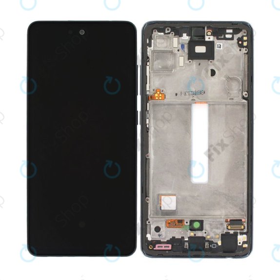 Συγκρότημα οθόνης για Samsung A52, A525F| A526B, Awesome Black, Service Pack