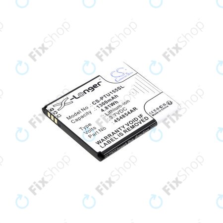 Μπαταρία για Panasonic Kx-Tu150, Kx-Tu150exr, 1300mAh, Li-Ion, 3.7V, 454854AR, HQ