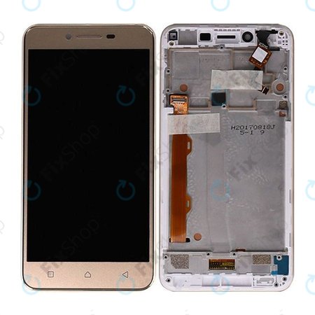 Συγκρότημα οθόνης για Lenovo VIBE K5, A6020a40, Χρυσαφί, Gold, Aftermarket