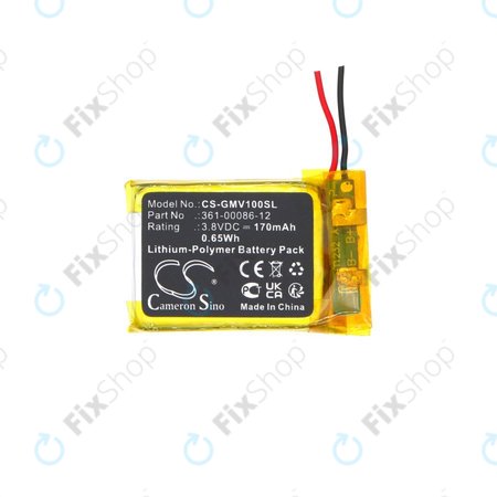Μπαταρία για Garmin Femix 6s Pro, Venu, 170mAh, Li-Pol, 3.8V, 361-00086-12, HQ