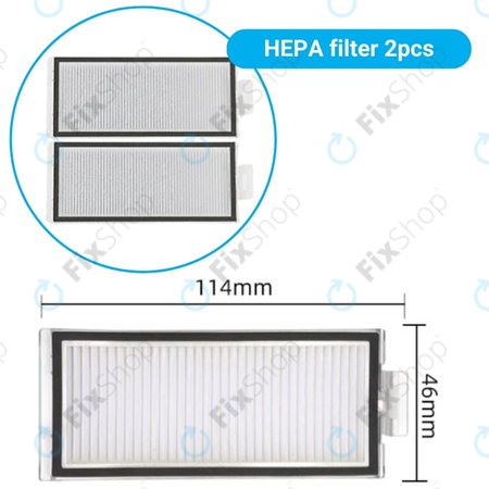 Standard Σετ (Λευκό) για Xiaomi Roborock Q7 | Q7+ | Q7 Max | Q7 Max+ | T8 | Λευκό | White