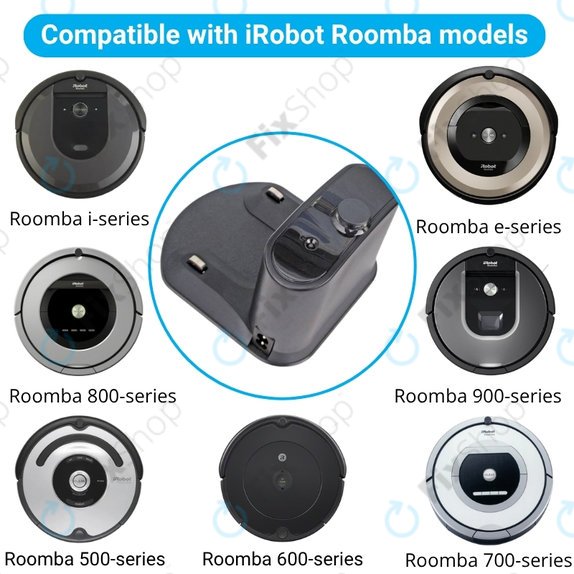 Σταθμός φόρτισης για iRobot Roomba 500, 600, 700, 800, 900-series