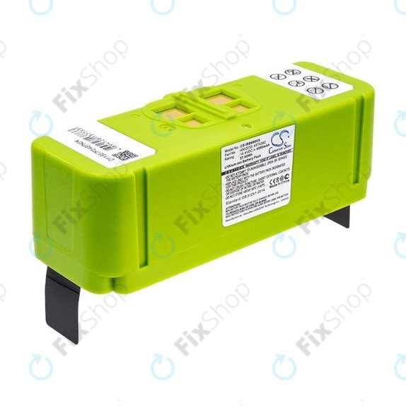 Μπαταρία για iRobot Roomba 600, 800, 900-series, 4502233, 4374392, 2130LI, 14.4V, 4000mAh, HQ