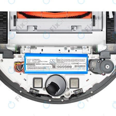 Μπαταρία για Xiaomi Mi Robot Vacuum Mop-series, BRR-2P4S-5200, 14.4V, 5200mAh, HQ