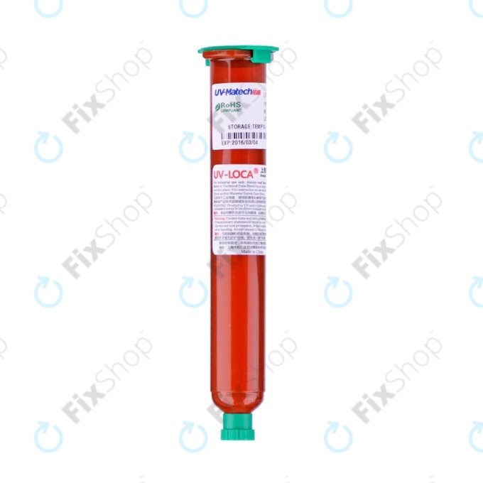 Επαγγελματική Ισχυρή Κόλλα UV-Loca TP-2500F - 50ml