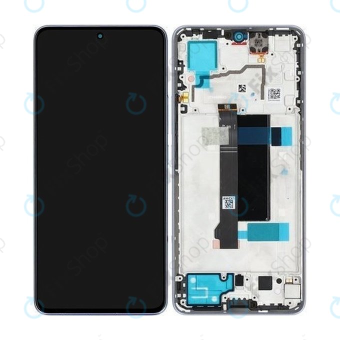 LCD Display Assembly για Xiaomi Redmi Note 13 Pro 5G 2312DRA50C | 5600030N1600 | Midnight Black | Service Pack