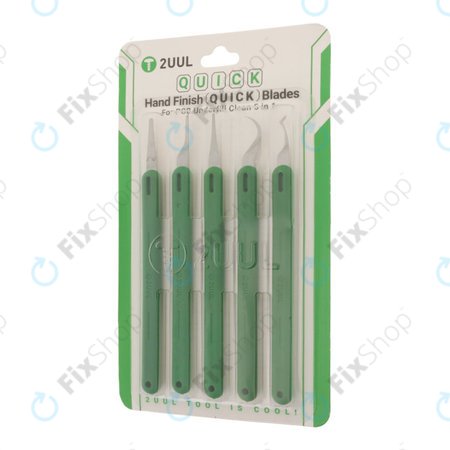 2UUL DA22 Quick Change 5in1 - Σετ ακριβείας λεπίδων για αφαίρεση τσιπ και κόλλας