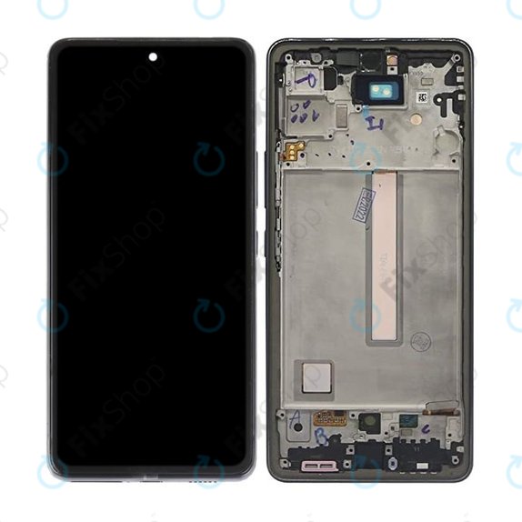 Συγκρότημα οθόνης για Samsung A53, A536B, Awesome Black, Aftermarket