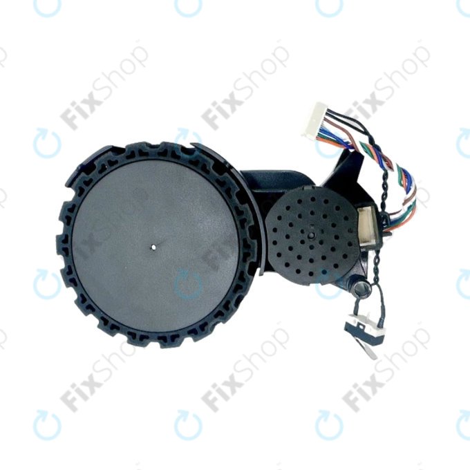 Τροχός με Κινητήρα (Αριστερός) για Xiaomi Robot Vacuum X20 | S10 | Dreame X30 | X20 | X10 Pro | Μαύρο | Black