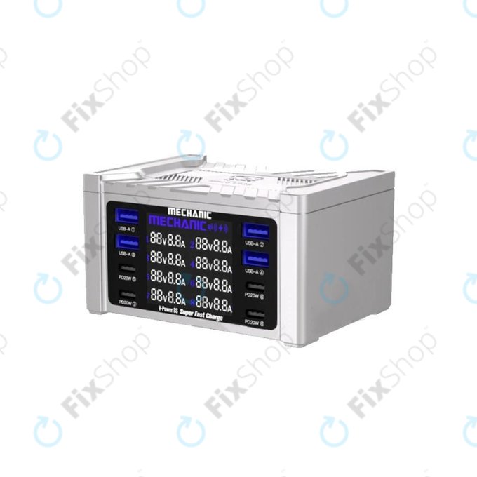Σταθμός Φόρτισης Υπηρεσιών Mechanic V-Power 8S