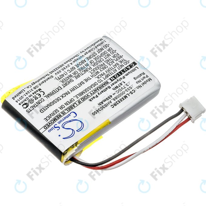 Μπαταρία για Logitech MX Master, 450mAh, Li-Pol, 3.7V, AHB303450, HQ