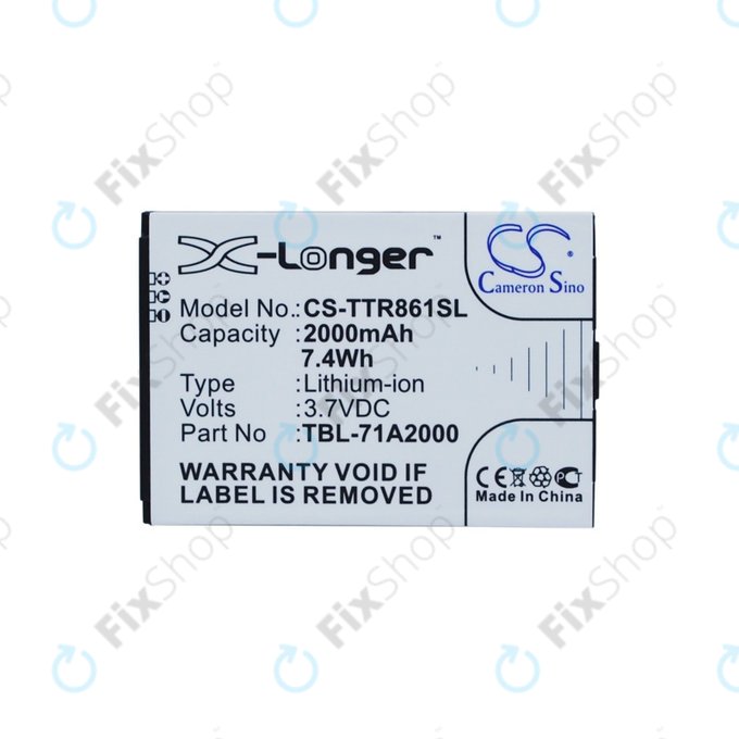 Battery για TP-Link M5000 | M7000-series | TL-M5350 | TL-M7300 | TL-TR761 | TL-TR861 | TBL-71A2000 | 2000mAh | HQ