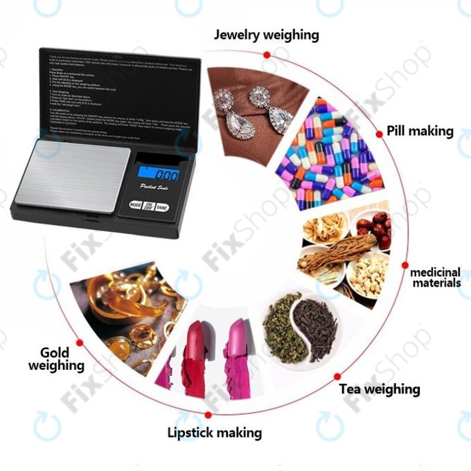 Ψηφιακή Ζυγαριά 200g/0.01g για TFY MX-200
