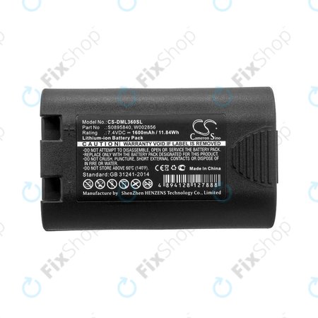 Μπαταρία για Dymo Labelmanager, Rhino, 1600mAh, Li-Ion, 7.4V, S0895840, HQ