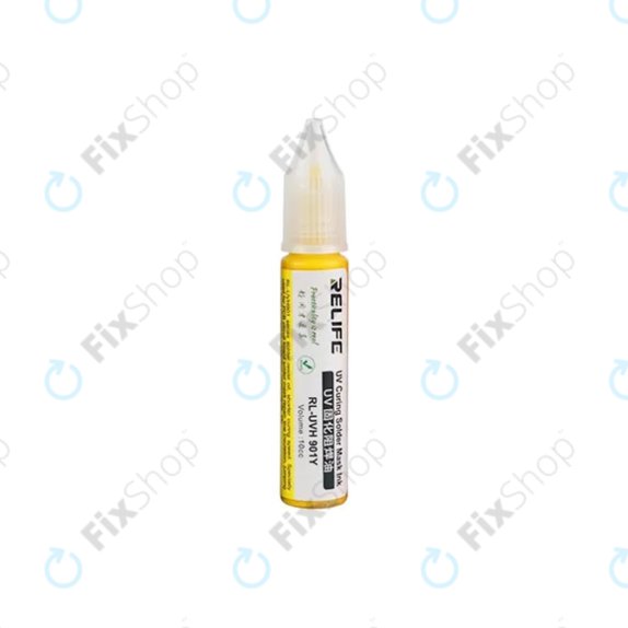 UV Curable Solder Mask Relife RL-UVH901Y - 10ml | Κίτρινο | Yellow