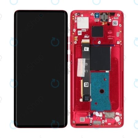 LCD Display Assembly για Motorola Edge 40 | Viva Magenta | Service Pack