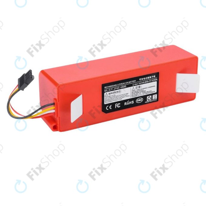 Μπαταρία για Xiaomi Roborock S-series, T-series, Q-series, XJT-2P4S-6800, 14.4V, 6800mAh