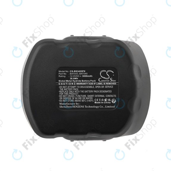 Battery για Bosch 12V | BAT043 | BAT045 | 3000mAh
