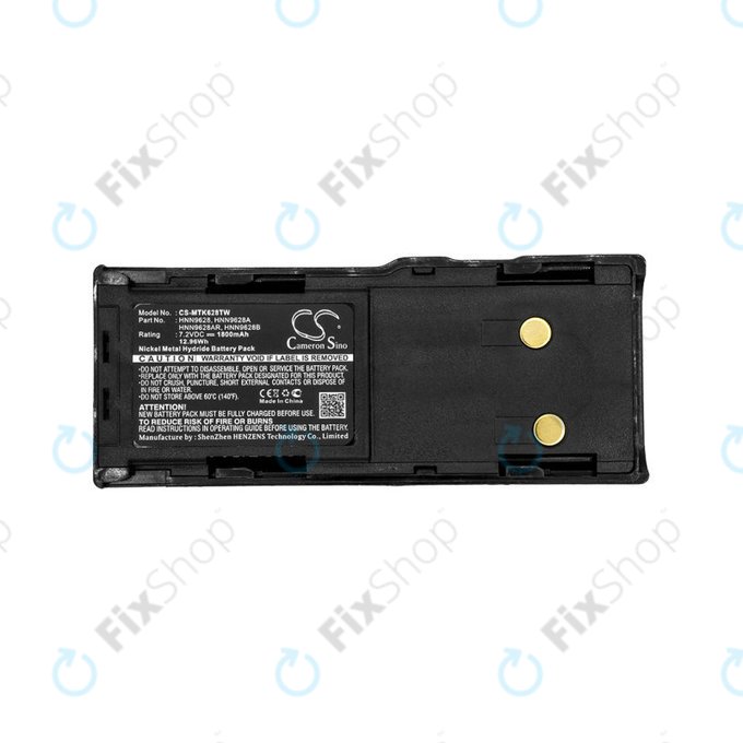 Μπαταρία για Motorola CP250, GTX800, 1800mAh, Ni-MH, 7.2V, HNN9628, HQ