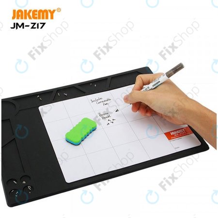 Αντιστατικό Θερμοανθεκτικό Μαξιλάρι Σιλικόνης ESD - 36 x 26cm + Μαγνητικό Μαξιλάρι για Jakemy JM-Z17