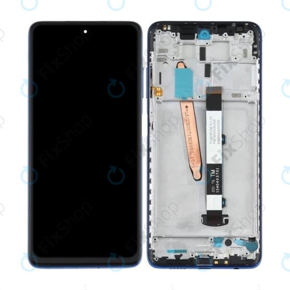 Συγκρότημα οθόνης για Xiaomi Poco X3 NFC, Cobalt Blue, Aftermarket
