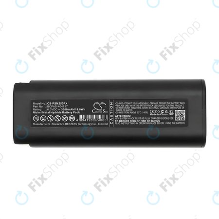 Μπαταρία για Paslode 900400, 3300mAh, Ni-MH, 6V, 404400, BCPAS-404717, HQ