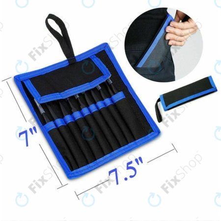 Σετ Αντιστατικών Λαβίδων από Ανοξείδωτο Ατσάλι 9in1