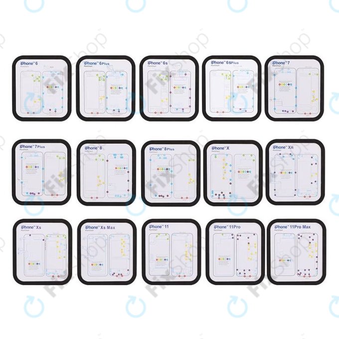 Μαγνητικό Χαλί Βιδών για iPhone 6 - 11 Pro Max