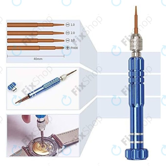 Σετ Εργαλείων Επισκευής Ρολογιών - 185τμχ