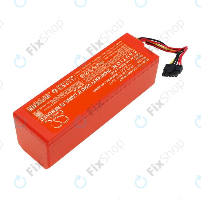 Μπαταρία για Xiaomi Mi Robot Vacuum Mop 2 (Mijia 2C), 2Pro, 260S-INR-MH1-4S1P, 14.8V, 3000mAh, HQ