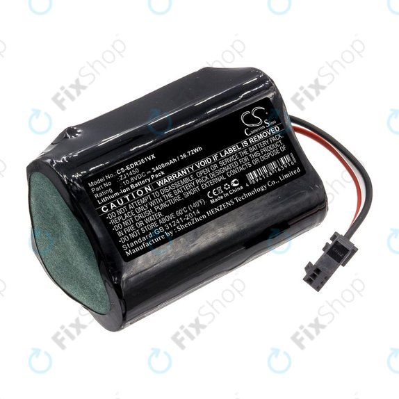 Μπαταρία για Ecovacs Deebot Slim, D36, 3400mAh, Li-Ion, 10.8V, ZJ1450, HQ